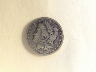 1883 Cc Morgan Silver Dollar,  Rare Key Date