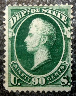 Buffalo Stamps: Scott O67 State Dept.  Official,  Mng & F/vf,  Cv = $1,  100 As Og