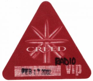 Creed Vintage Backstage Pass 2002