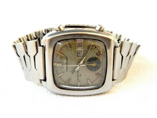 Vintage Watch Seiko Monaco Chronograph Automatic Ref 7016 - 5001 38mm Men