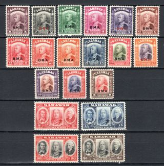Malaya Straits Settlements Sarawak 1945 - 1946 Selection Of Mnh Stamps Un/mm