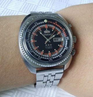 Orient King Diver Model From 70s Automatic Watch 21 Jewels Japan Watch