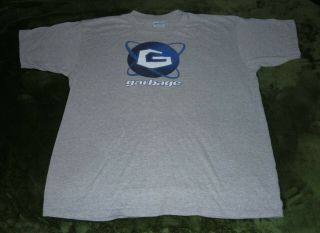 Vintage Garbage T Shirt Featuring Logo :: Xl Size :: Item From The 90s