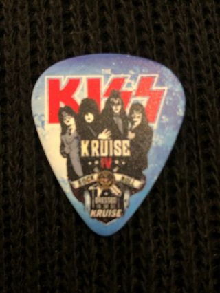 I Rocked At Sea With Kiss Dressed To Kruise Iv 4 Guitar Pick 2014 Rock N Roll