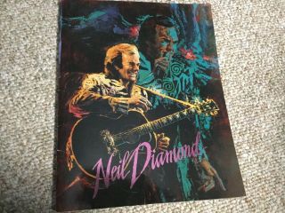 Neil Diamond Souvenir Book From 1960’s To To The 1990’s