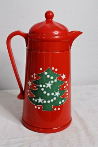 WAECHTERSBACH Thermal Carafe Christmas Tree Pitcher Red 12 
