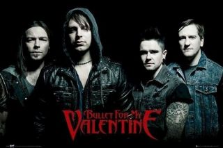 Bullet For My Valentine Temper 24x36 Music Poster Tuck Paget Thomas James