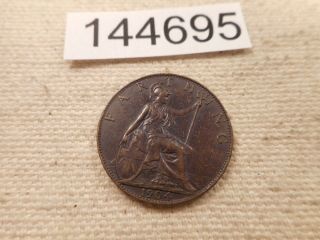 1904 Great Britain Farthing Collector Grade Album Coin - 144695