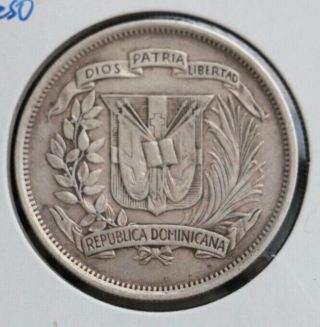 Dominican Republic 1937 1/2 Peso