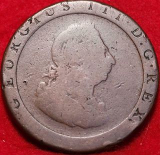 1797 Great Britain 1/2 Penny Foreign Coin
