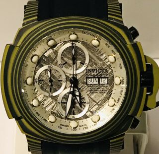 Invicta Reserve Carbon Case Sw - 500 Automatic Chronograph Limited Ed Mens Watch