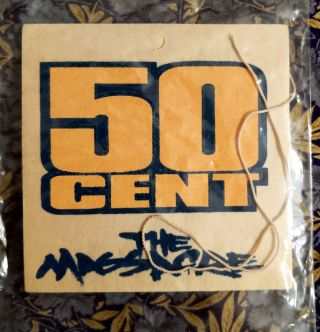 Rap Promo Air Freshener - 50 Cent - The Massacre Interscope/g - Unit Og