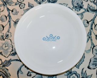 Corning Ware 9 " Blue Cornflower White Milk Glass Pie Plate Dish Pan - P - 309