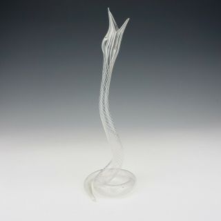 Vintage Bimini Lauscha Glass - Lampwork Snake Figure - Art Deco