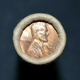 1928 & 1935 - S END WHEAT CENT ROLL - BU 2