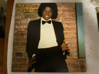 Michael Jackson Off The Wall Lp Record Album