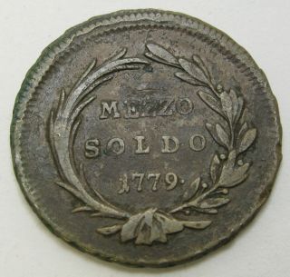 Milan (italian State) 1/2 Soldo 1779 - Copper - Maria Theresa - F/vf - 3795