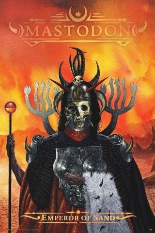 Mastodon Emperor Of Sand 24x36 Music Poster New/rolled Album Cover