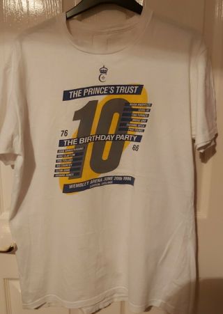 Vintage Princes Trust 10th Anniversary Concert T Shirt