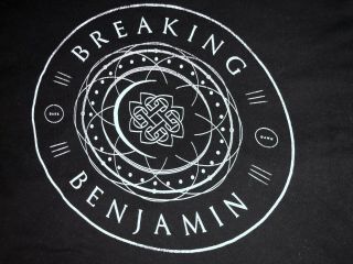 Breaking Benjamin 2017 Concert Tour T Shirt Xlarge