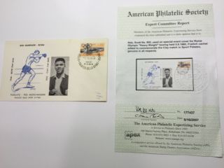 1960 Rome Olympics Boxing Cassius Clay Muhammad Ali Certified First Day Cover
