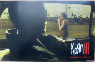 Korn - Korn Iii - Remember Who You Are Promo Poster [2010] - Vg,