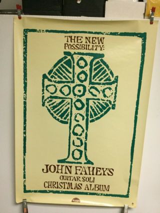 John Fahey “christmas Album” Tokoma Records Promo Poster