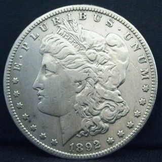 1892 - S $1 Morgan Silver Dollar 655