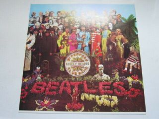 Beatles Sgt Peppers Lonely Hearts Club Band 12 X12 Promo Poster