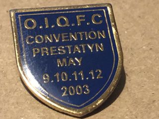 Queen Convention 2003 Official Fanclub Metal Pin Badge