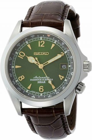 Seiko Mechanical Alpinist Sarb017 Automatic Wrist Watch For Men From Japan