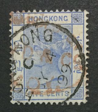 Momen: Hong Kong Sg Qv Crown Ca £ Lot 5081