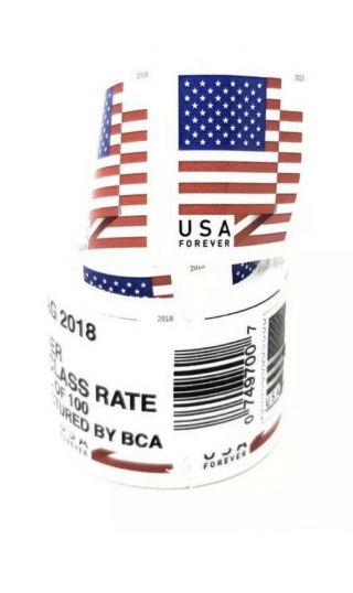 Usps Flag Coil Of 200 Postage Forever Stamps