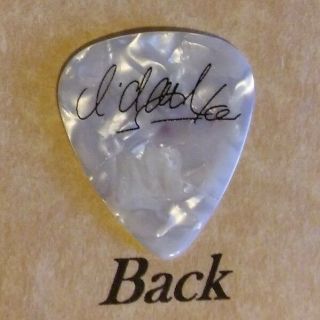 UFO - Michael Schenker band logo signature guitar pick - (S) 3