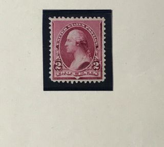 Us Stamps Sc 219d Lake 2 Cent Stamp Mnh Cv$ 550 Choice Centering