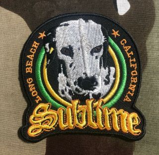 Sublime Lou Dog Embroidered Patch S084p Rancid Operation Ivy