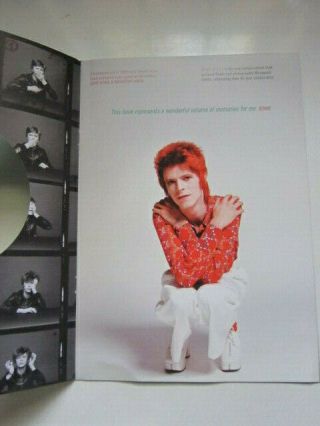 DAVID BOWIE Speed of life book Promo brochure 2