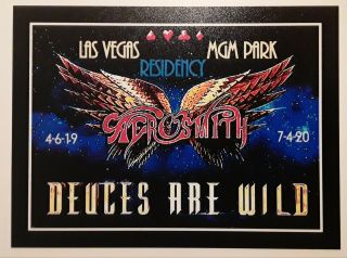 ☆ Aerosmith ♤ Deuces ♡ Are ◇ Wild ♧ Mgm Las Vegas ☆ Magnet ☆new☆