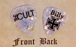 Cult - Billy Duffy Band Signature Logo Guitar Pick - (s)