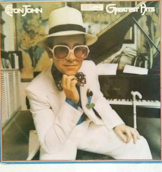 Elton John " Greatest Hits " Released 1974,  Vinyl Lp Mca 2120