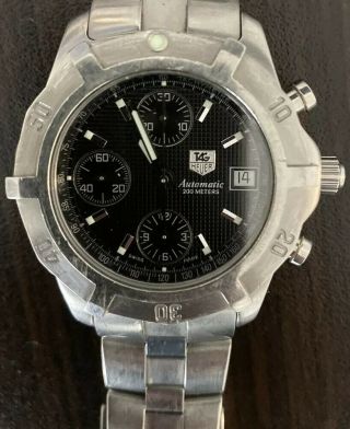 Tag Heuer Men ' s Chronograph Automatic Watch CN2111 - 0 2