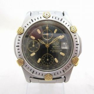 Tag Heuer 2000 165.  306 / 1 Chronograph Watch [used]