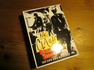 The Clash - Up Close And Personal Dvd & 96 Page Book Set Ray Lowry Punk Rockers