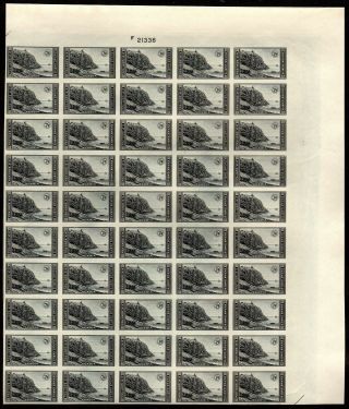 Us Sheet: 762 Farley Spec Printing " 7c National Park " Sheet Of 50,  Nh