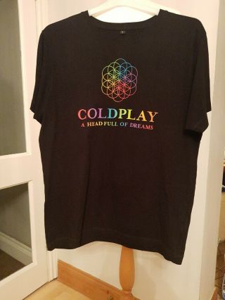 Bnwot Coldplay 2017 Tour T Shirt