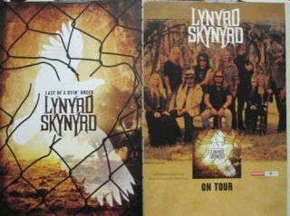 Lynyrd Skynyrd 2012 2 Sided Last Of Dyin 