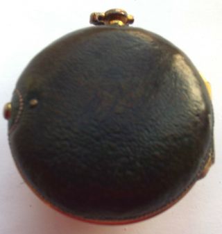 Rare Fine Shagreen Verge Fusee Pair Case Pocket Watch With Key