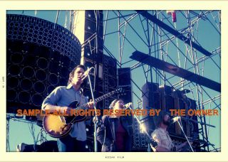 Grateful Dead Photo 1974 Outdoor Wall Of Sound 5x7 Vegas Bob Wier Phil Lesh