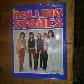 Vintage Photo Book,  The Rolling Stones,  Chartwell Books,  1977,  Jagger,  Richards