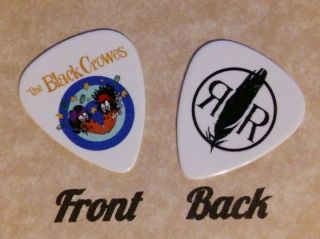 The Black Crowes Band Logo Rich Signature Guitar Pick - Moneymaker